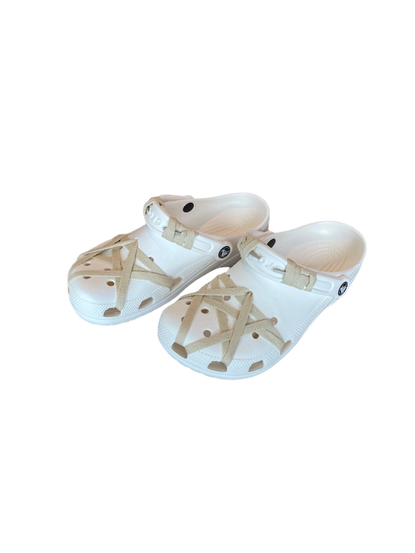 Custom Crocs White