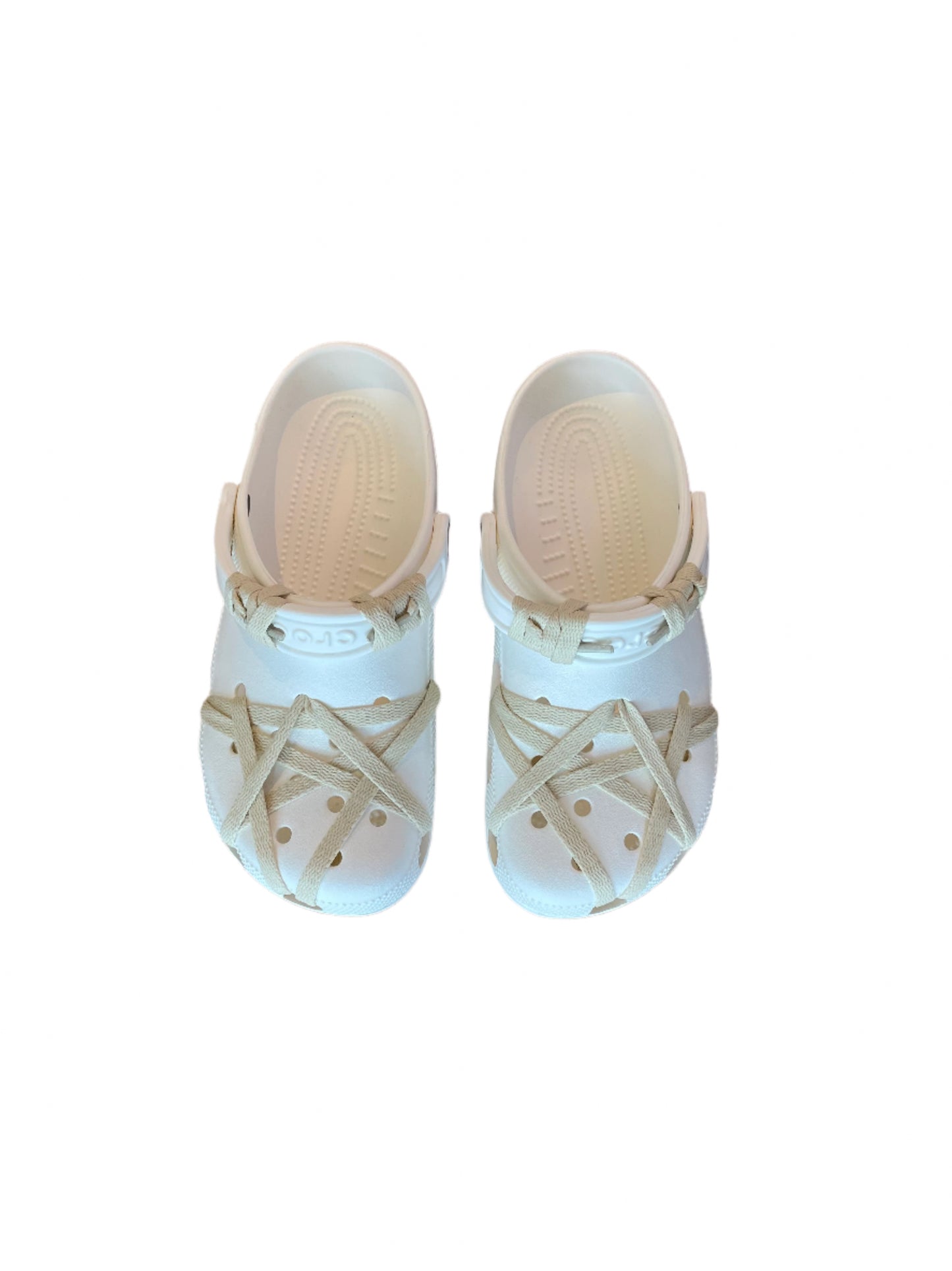 Custom Crocs White