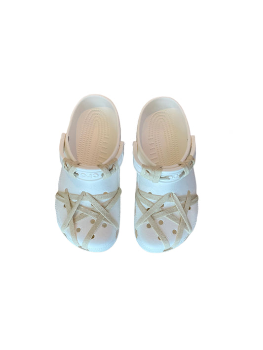 Custom Crocs White