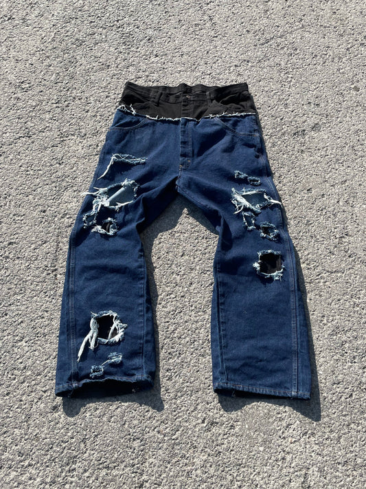 Denim Cut Up